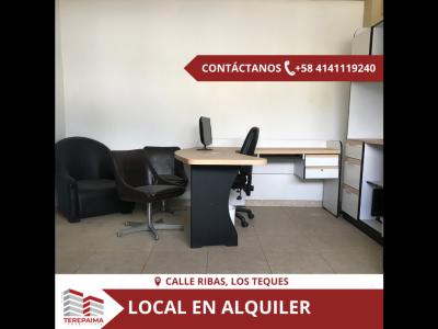 Alquiler de acogedora Oficina, Calle Ribas, Los Teques., 28 mt2