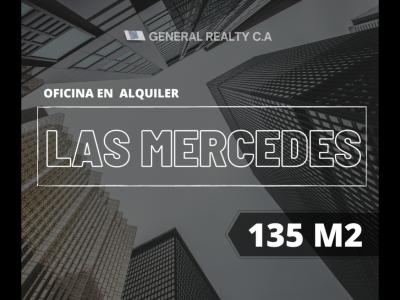 Oficina en Alquiler 135 m2 / Las Mercedes - Obra Gris , 135 mt2