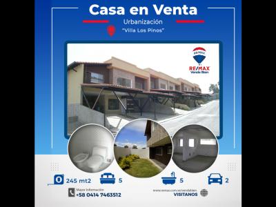 Casa en Venta-Villa Los Pinos 245 mt2 (N°1,2,3,4,5,6), 245 mt2, 5 habitaciones