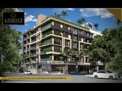 Proyecto Menesse Cocobeach2 en Playa de Carmen, Mexico, 47 mt2, 1 habitaciones