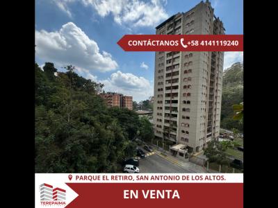 Apartamento en Venta, Parque el Retiro, San Antonio de los Altos., 95 mt2, 3 habitaciones