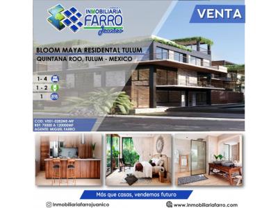 Venta de Apartamento en Quintana Roo, Mexico, 4 habitaciones