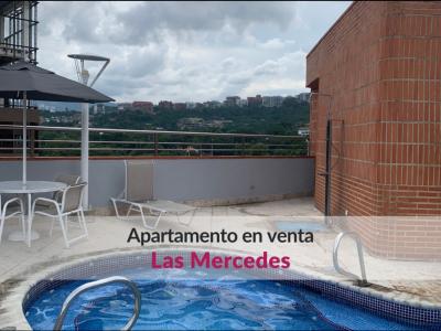 Apartamento en venta en Las Mercedes, Baruta frente al Tolón, 107 mt2, 2 habitaciones