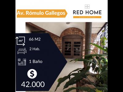 venta de Apartamento Boleita, Romulo Gallegos  , 66 mt2, 2 habitaciones