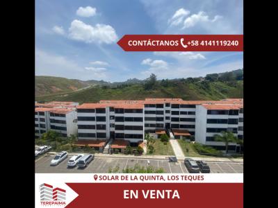 Apartamento en Venta, Solar de la Quinta, Los Teques., 72 mt2, 2 habitaciones