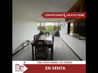 Apartamento en Venta en Urb. Santa María, Los Teques., 89 mt2, 3 habitaciones