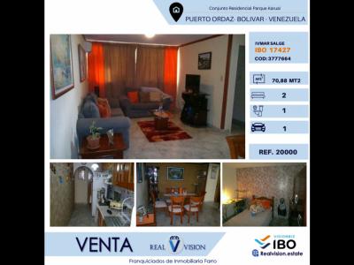 Real Vision vende apartamento en residencias Karuai  (IBO 17427), 70 mt2, 2 habitaciones