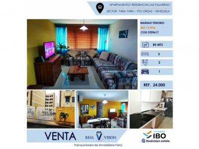 Real Vision vende apartamento en Las Palmeras  (IBO 111996), 85 mt2, 3 habitaciones