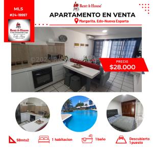 Apartamento en venta en Margarita, 1 habitaciones