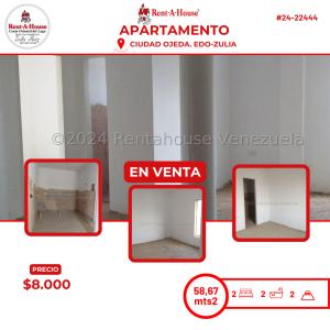 Apartamento en venta en Ciudad Ojeda , 2 habitaciones