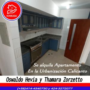 Konkasa alquila apto no amueblado en la Urb Calicanto Maracay Edo Aragua, 146 mt2, 4 habitaciones