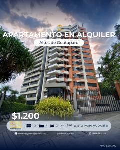 En alquiler Amplio apartamento en Altos de Guataparo, 240 mt2, 3 habitaciones