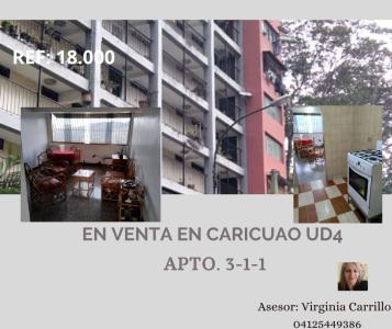 *SE VENDE, APTO CARICUAO UD4, CONJUNTO RESIDENCIAL PAYARA*, 66 mt2, 3 habitaciones