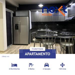 APARTAMENTO EN ALQUILER AV ALONSO OJEDA CIUDAD OJEDA NEXT 167, 2 habitaciones