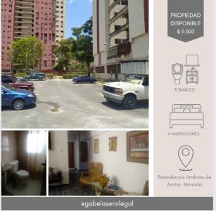 Apartamento en Araira , 84 mt2, 3 habitaciones