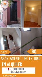 ♨️ALQUILER APARTAMENTO TIPO ESTUDIO EN CIUDAD SAN CRISTÓBAL ♨️