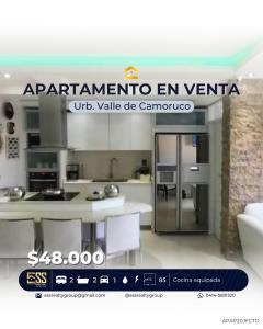 Precioso Apartamento en Valles de Camoruco, 85 mt2, 2 habitaciones