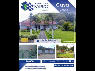 SE VENDE CASA EN SAN AGUSTIN CARIPE  VE01-0090CA-MIMOT, 750 mt2, 5 habitaciones