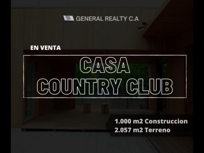 Casa en Venta Caracas Country Club 1000 m2 Construcción , 1000 mt2