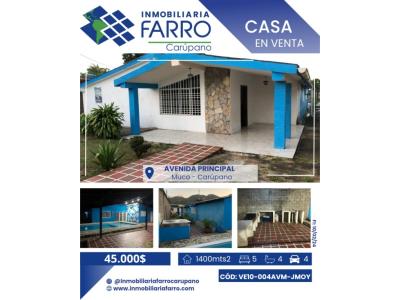 CASA EN EL MUCO  /  VE10-004AVM-JMOY, 440 mt2, 5 habitaciones