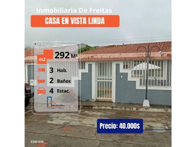 Venta de Casa en urbanización Vista Linda, Charallave., 292 mt2, 3 habitaciones