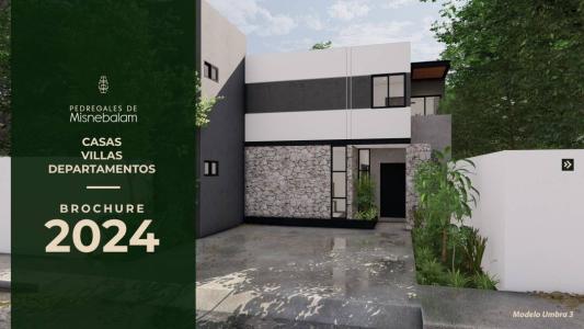 Residencial Pedregales de misnebalam Mérida Yucatán, 81 mt2, 2 habitaciones