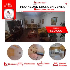 Propiedad mixta en  venta , 3 habitaciones