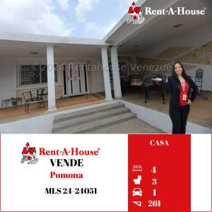 24-24051 VENTA DE CASA EN POMONA ...KAREMBERNAL, 261 mt2, 4 habitaciones