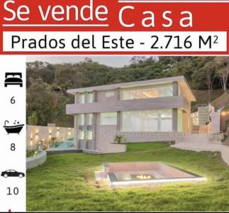 Casa en Venta Prados del Este 24-13187, 2716 mt2, 6 habitaciones