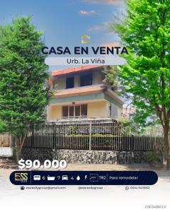 Antigua Casa en La Viña a la venta, 782 mt2, 6 habitaciones