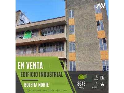 Venta Edificio/Fabrica Boleíta Norte