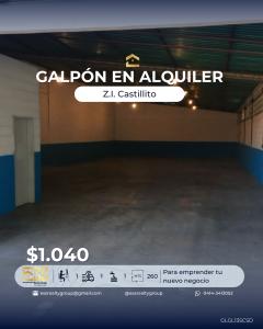 Área de Galpón disponible en alquiler, 260 mt2