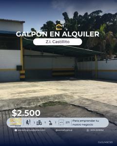 Disponible área de galpón grande, 571 mt2