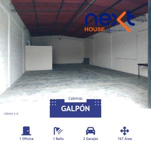 GALPÓN CON OFICINA EN VENTA BARLOVENTO CABIMAS NEXT 215, 167 mt2