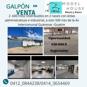 Galpón industrial , 2600 mt2