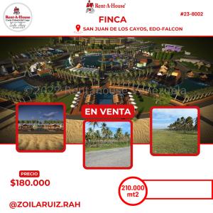 Finca en venta en San Juan de los Cayos , 32767 mt2