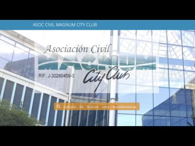Acción en venta en Club Magnum City, 3100 mt2