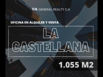 Oficina en Venta y Alquiler - 1.055 m2  La Castellana, 1055 mt2
