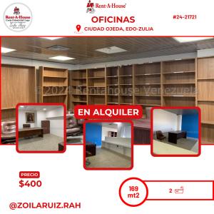 Oficinas en alquiler en Ciudad Ojeda , 169 mt2