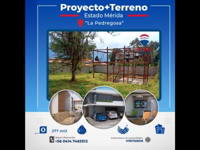 Proyecto en Construcción (Terreno), La Pedregosa, Mérida., 277 mt2