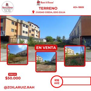 Terreno en venta en Ciudad Ojeda 