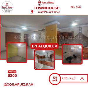 Townhouse en alquiler en Ciudad Ojeda, 3 habitaciones