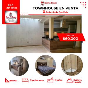 townhouse en venta en venta en Ciudad Ojeda, 3 habitaciones