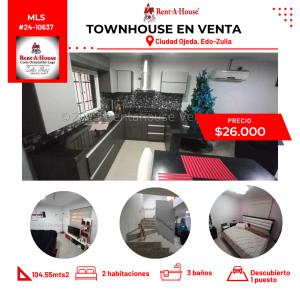 Townhouse en venta en ciudad Ojeda , 2 habitaciones