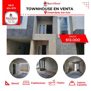 Townhouse en venta en Ciudad Ojeda, 3 habitaciones