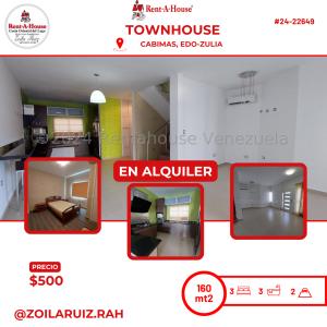 Townhouse en alquiler en Cabimas , 3 habitaciones