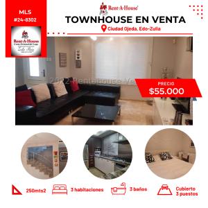 Townhouse en venta en Ciudad Ojeda, 3 habitaciones