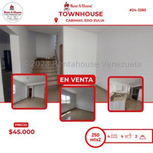 Townhouse en venta en Cabimas , 4 habitaciones