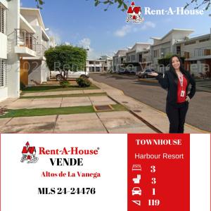 24-24476 VENTA DE TOWNHOUSE EQUIPADO ...KAREMBERNAL, 119 mt2, 3 habitaciones