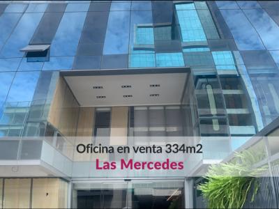 Oficina en venta en Las Mercedes, municipio Baruta 334m2 en obra gris, 337 mt2